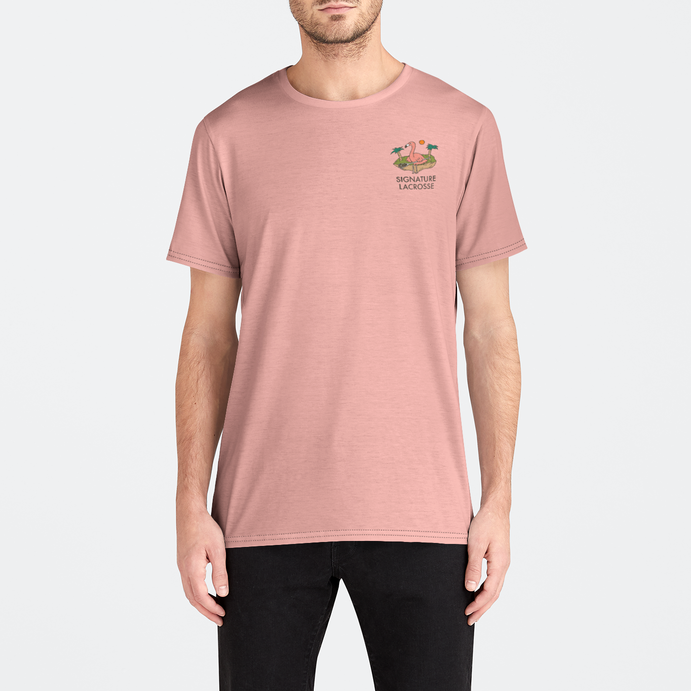 AJ Wiley MensCrew85 C1 5 Mens Crew Tee