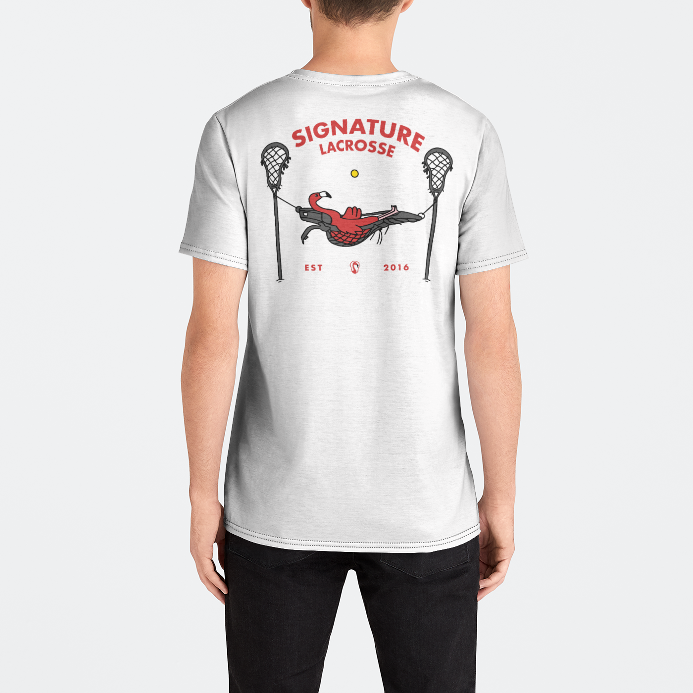 AJ Wiley MensTee85 C1 2 Mens Crew Tee