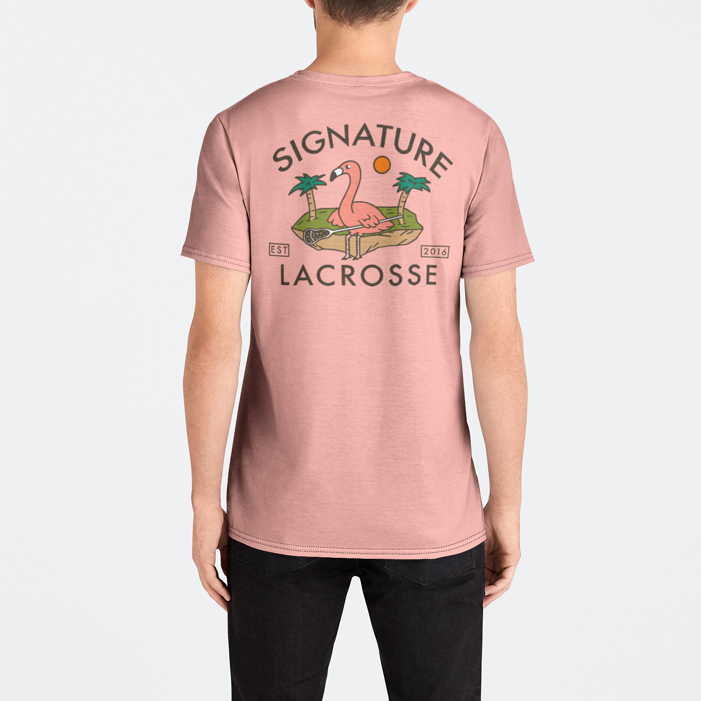 AJ Wiley MensCrew85 C1 5 Mens Crew Tee