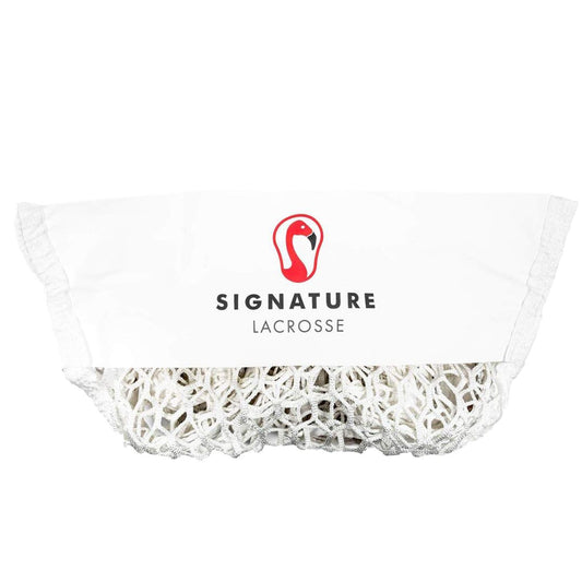 6x6 4MM Signature Premium Quick Connect Lacrosse Net | White